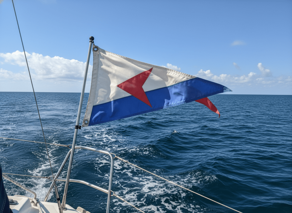 image of burgee flag