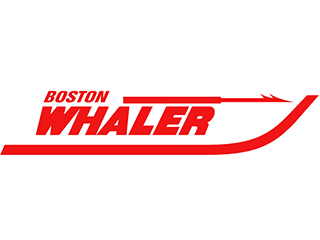 Boston Whaler logo, OEM canvas pattern available