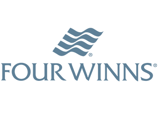 Four Winns logo, OEM canvas pattern available