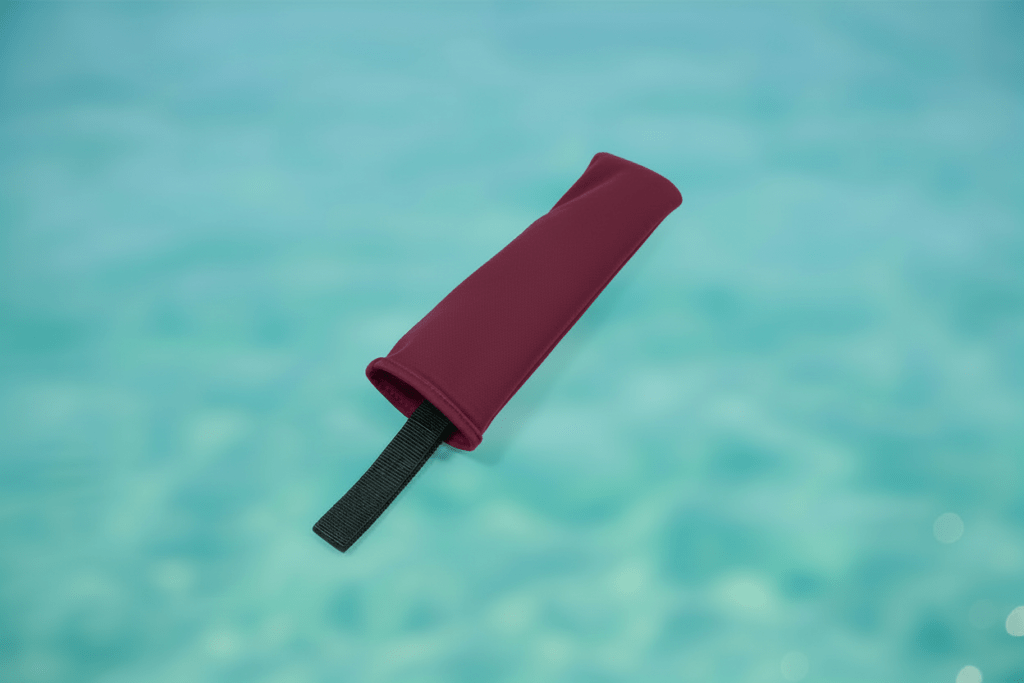Flag and burgee cover in Burgundy Sunbrella